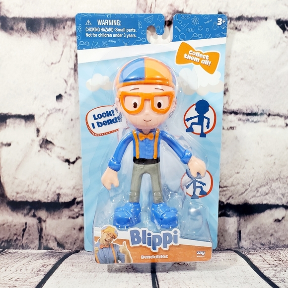 BLIPPI Bendable Action Figure - Picture 1 of 6